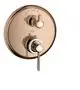 AXOR-HG-AXOR-Montreux-Thermostat-Unterputz-mit-Hebelgriff-und-Ab-und-Umstellventil-Polished-Red-Gold-16821300 gallery number 1